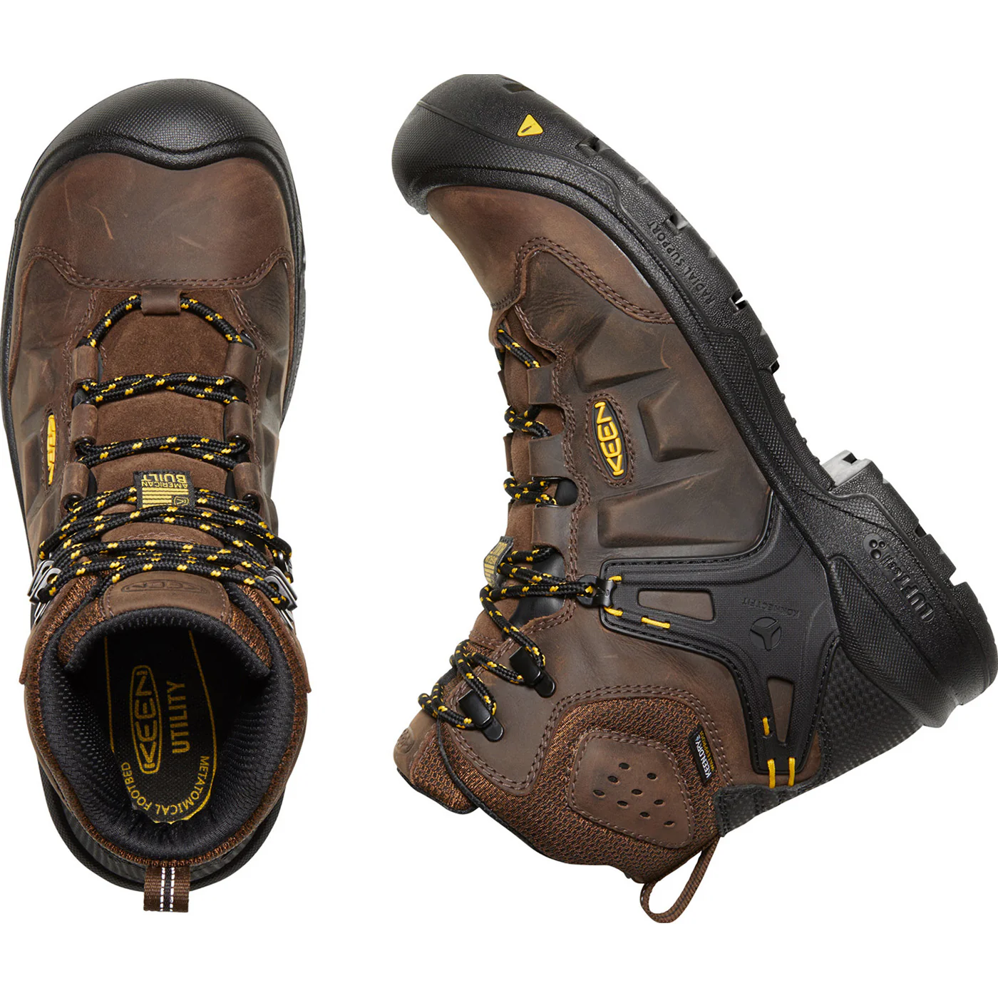 KEEN Utility® Dover Men's Carbon-Fiber Toe Electrical Hazard Waterproof Work Boot - Image 5