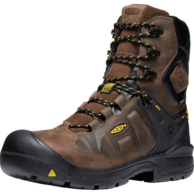 KEEN Utility® Dover Men's 8 Inch Carbon-Fiber Toe Electrical Hazard Waterproof Work Boot - Image 5