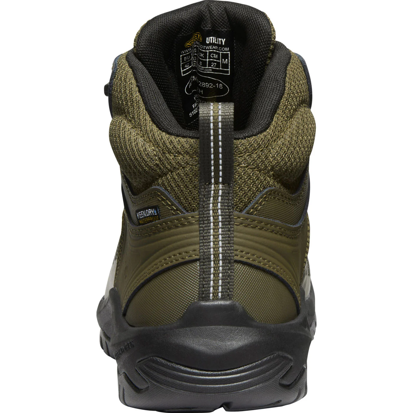 KEEN Utility Reno Mid Men's Electrical Hazard Waterproof Hi-Top Athletic Work Boot - Image 4