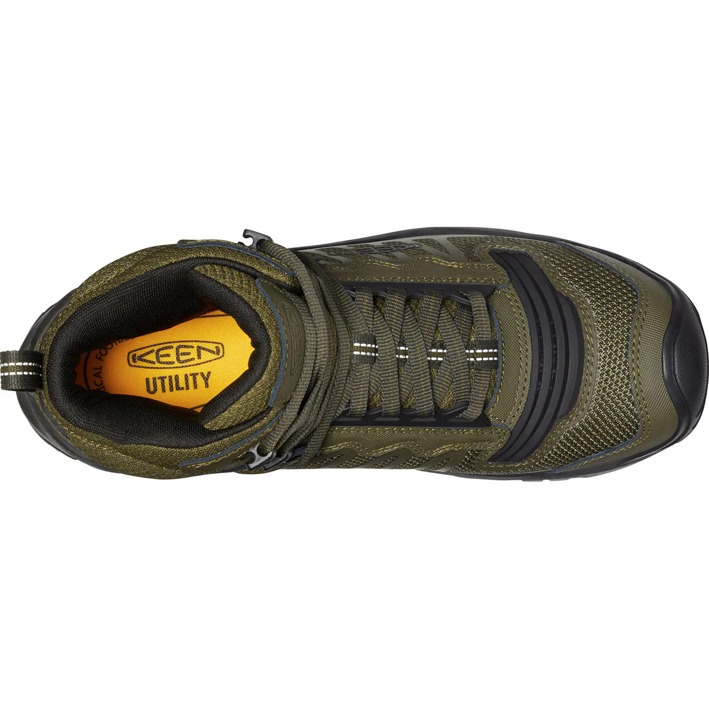 KEEN Utility Reno Mid Men's Electrical Hazard Waterproof Hi-Top Athletic Work Boot - Image 6