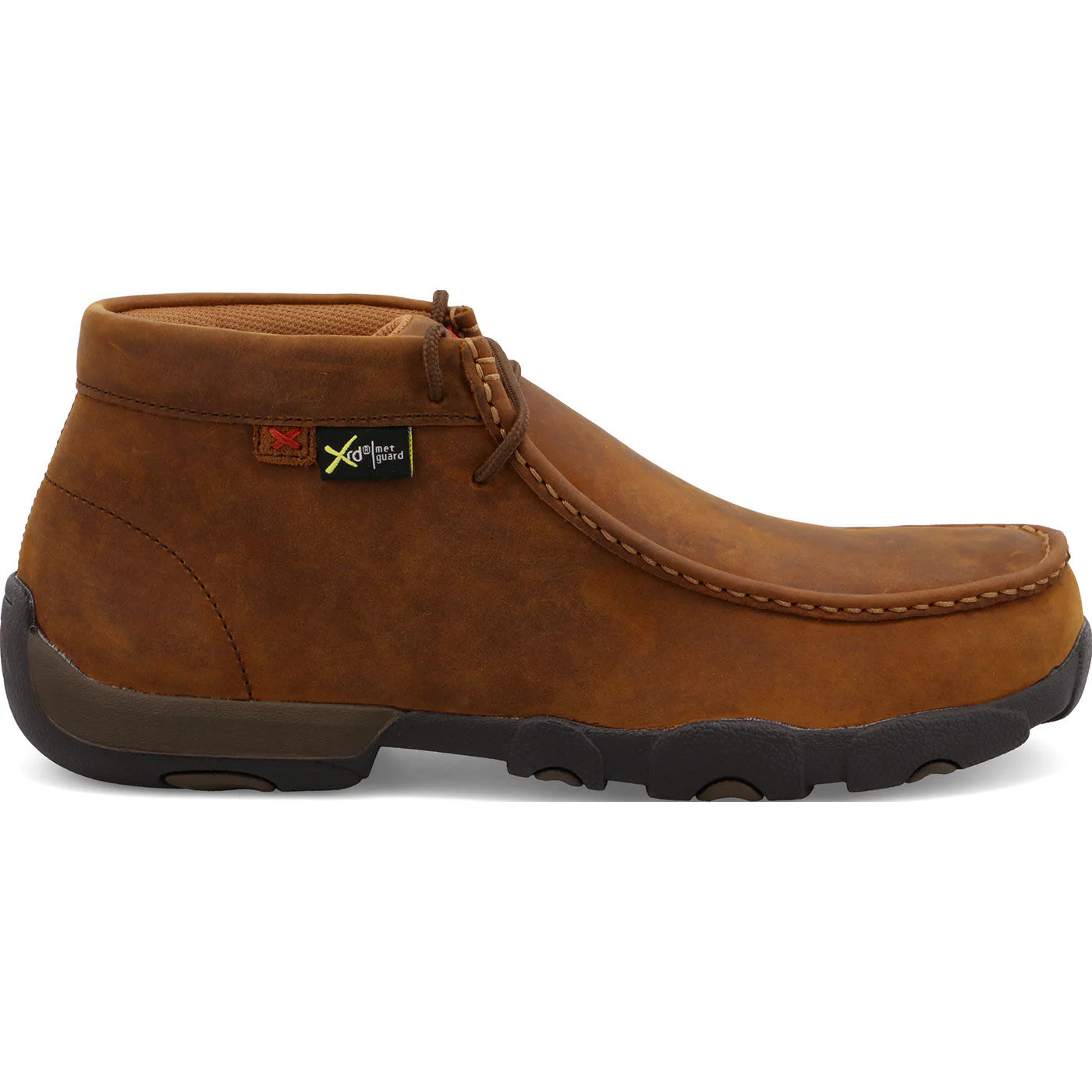 Twisted X Work Driving Moc Men's Internal Metatarsal Steel Toe Chukka Work Shoe - Image 3