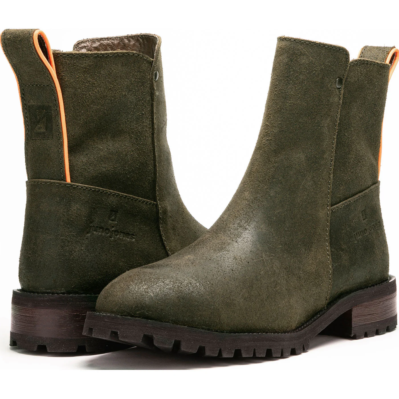 Juno Jones Meti Women's 6-inch Steel Toe Puncture-Resisting Pull-on Zipper Work Boot - Image 4