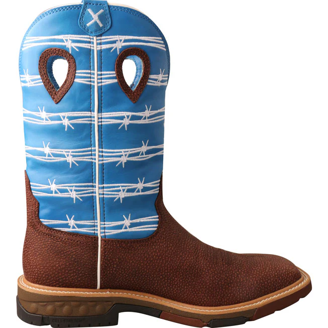Twisted X CellStretch Men's 12-Inch Alloy Toe Electrical Hazard Western Work Boot