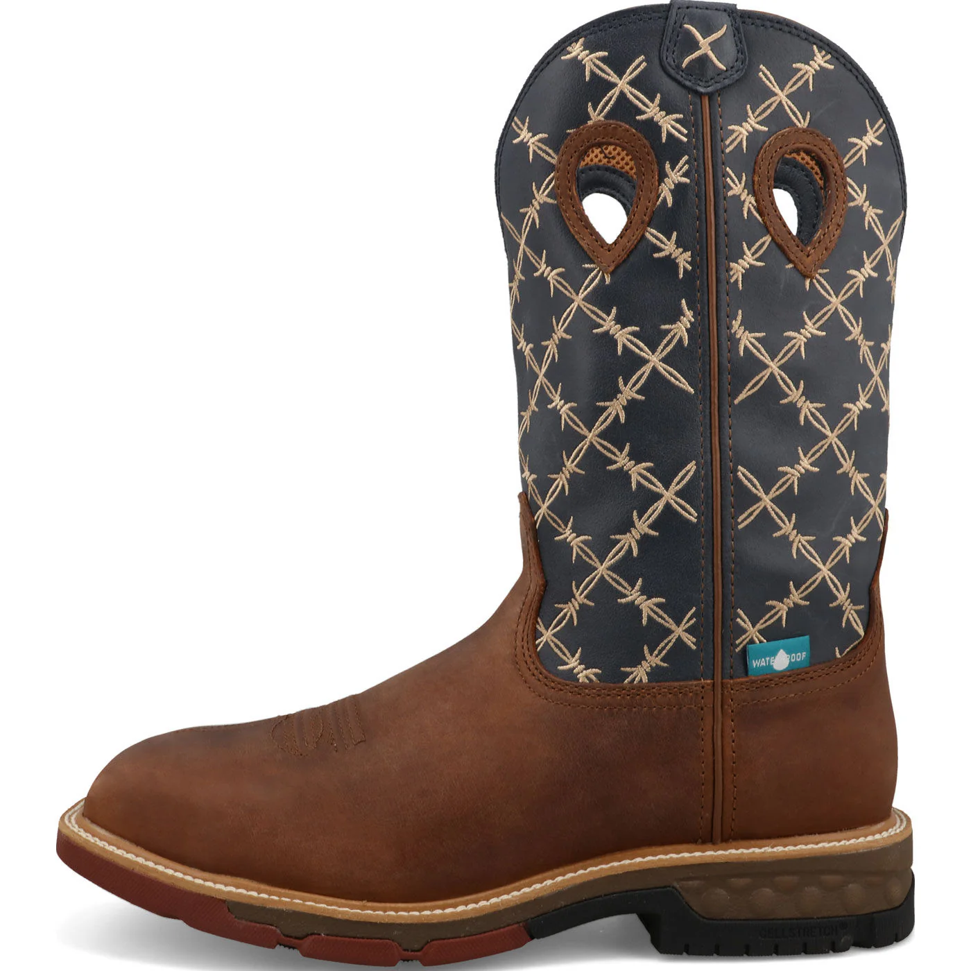 Twisted X Men's 12-Inch Internal Met Carbon Nano Toe Waterproof Western Work Boot - Image 6