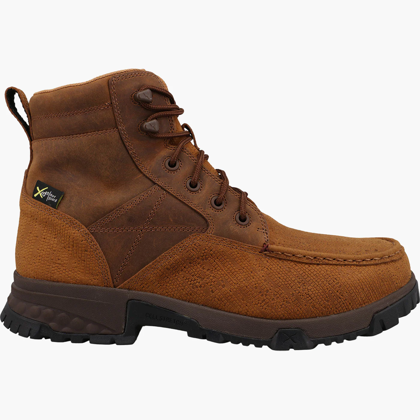 Twisted X Men's 6-Inch Internal Metatarsal Nano Toe Electrical Hazard Waterproof Leather Work Boot - Image 2