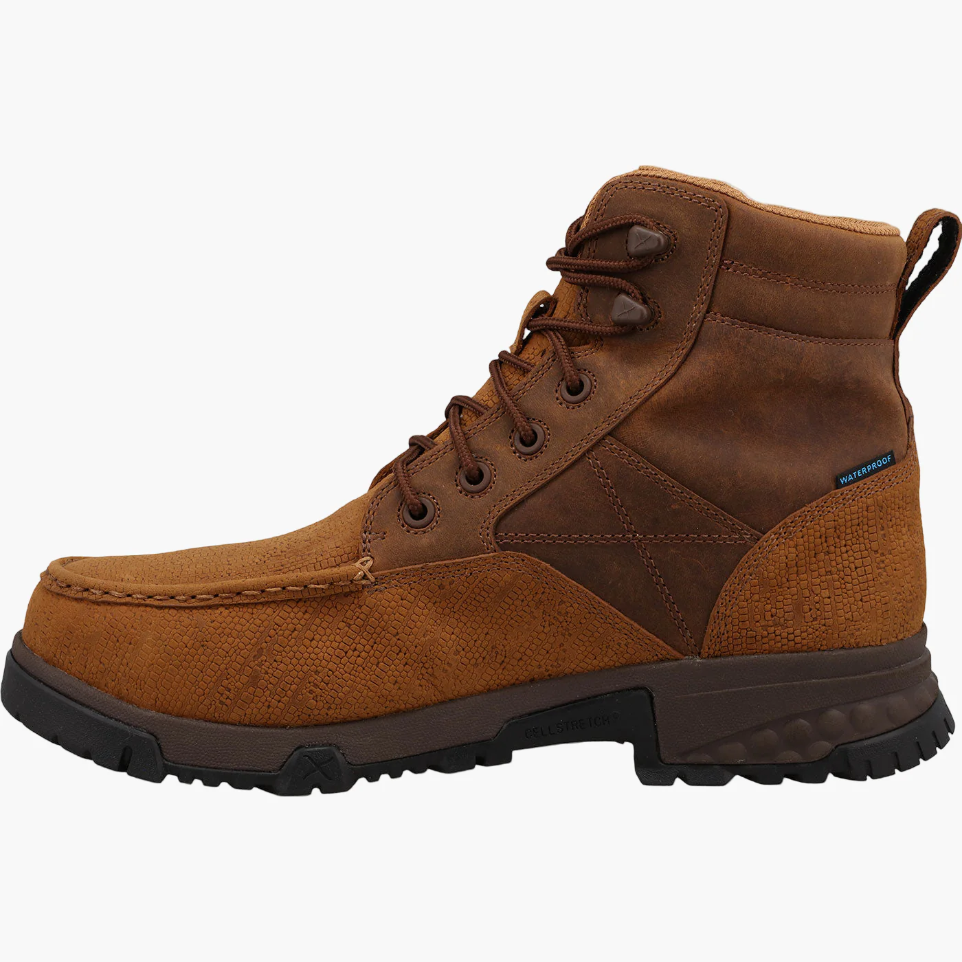 Twisted X Men's 6-Inch Internal Metatarsal Nano Toe Electrical Hazard Waterproof Leather Work Boot - Image 3