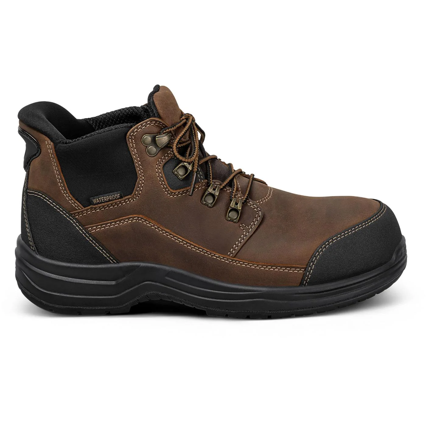 OrthoFeet Graphite Men's 6-inch Composite Toe Electrical Hazard Work Boot - Image 4