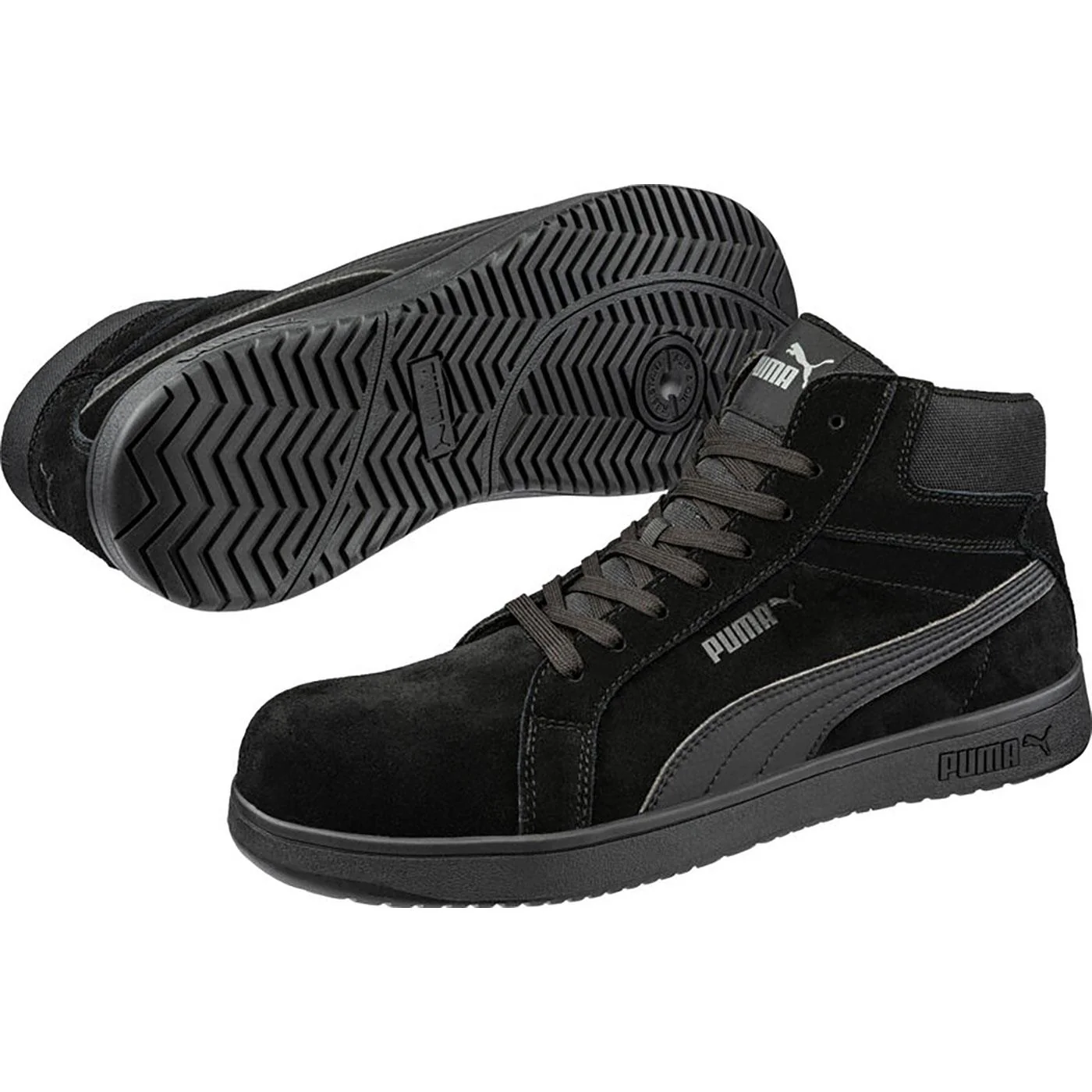 Puma Safety Iconic Suede Mid Women's Fiberglass Toe Electrical Hazard Athletic Work Shoe - Image 6