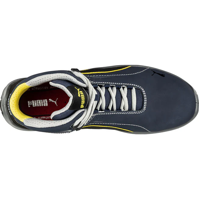 Puma Safety Moto Protect Touring Mid Men's 6 inch Composite Toe Electrical Hazard Work Athletic - Image 7