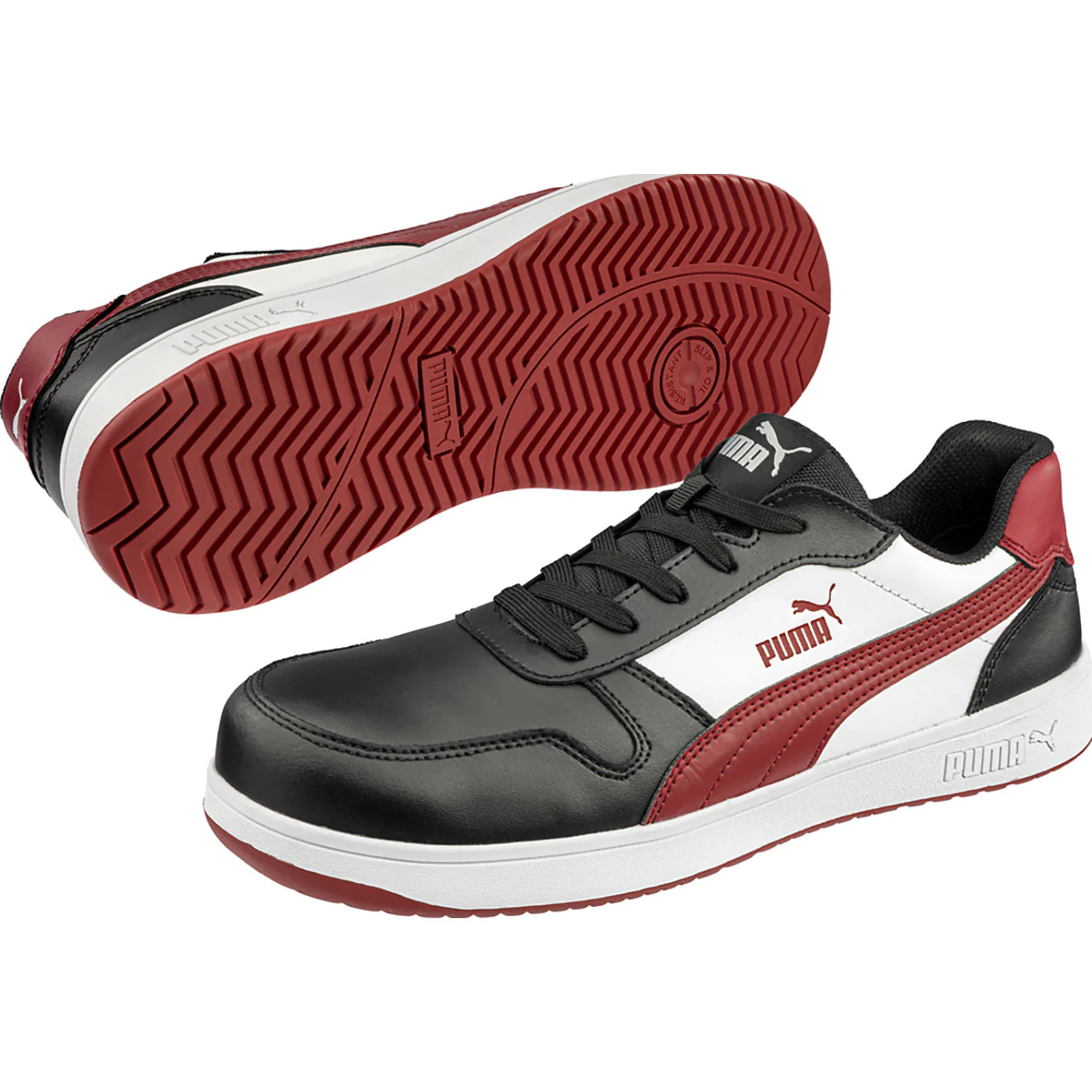 Puma Safety Heritage Frontcourt Low Women's Composite Toe Electrical Hazard Athletic Work Shoe - Image 4