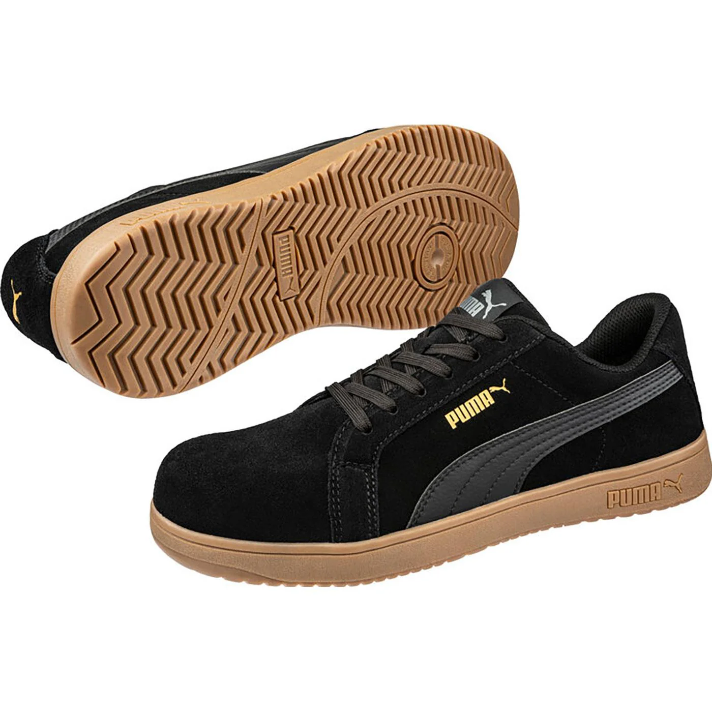 Puma Safety Iconic Suede Men's Fiberglass Toe Electrical Hazard Athletic Work Shoe - Image 6