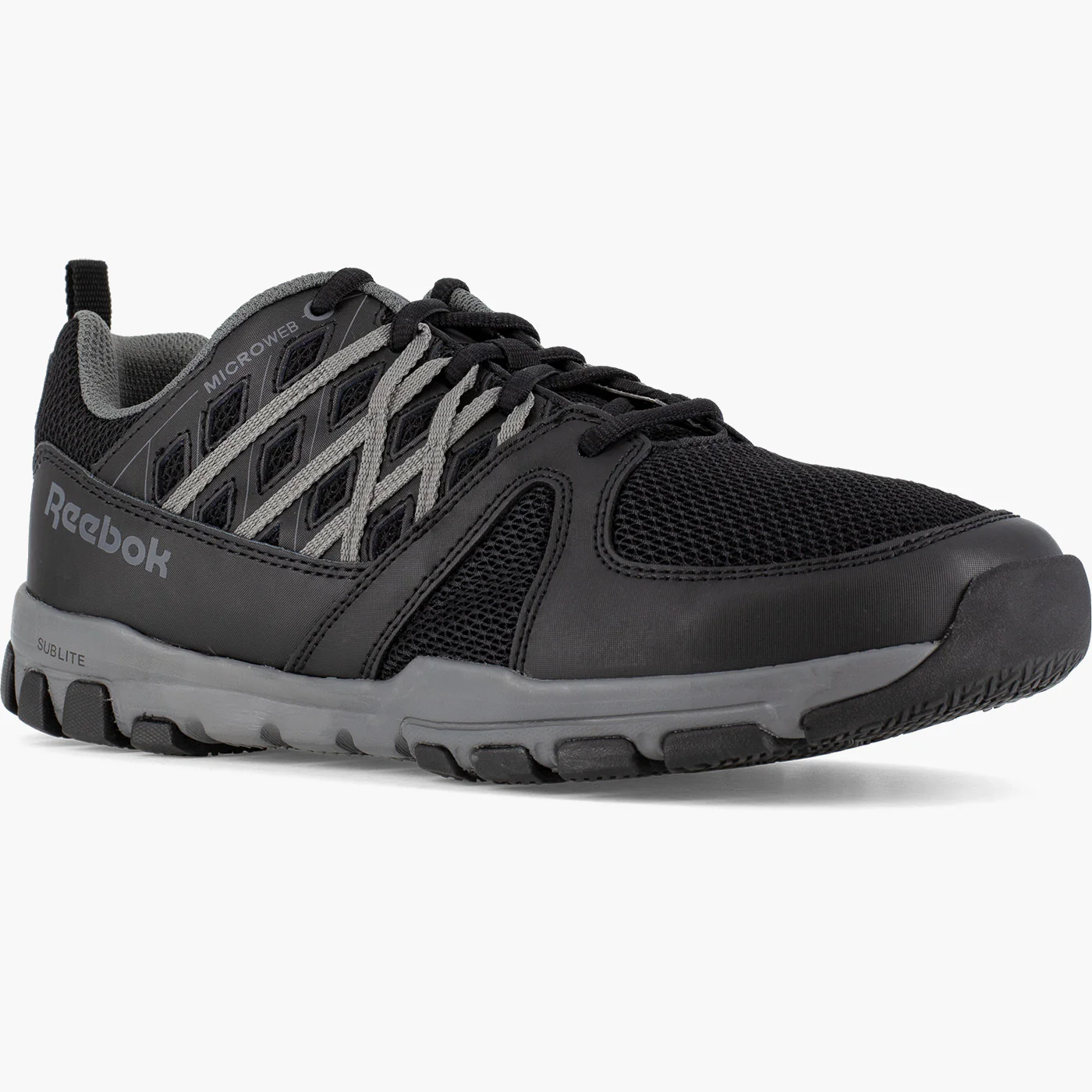 Reebok Sublite Work Women's Steel Toe Static-Dissipative Slip-Resisting Athletic Work Shoe