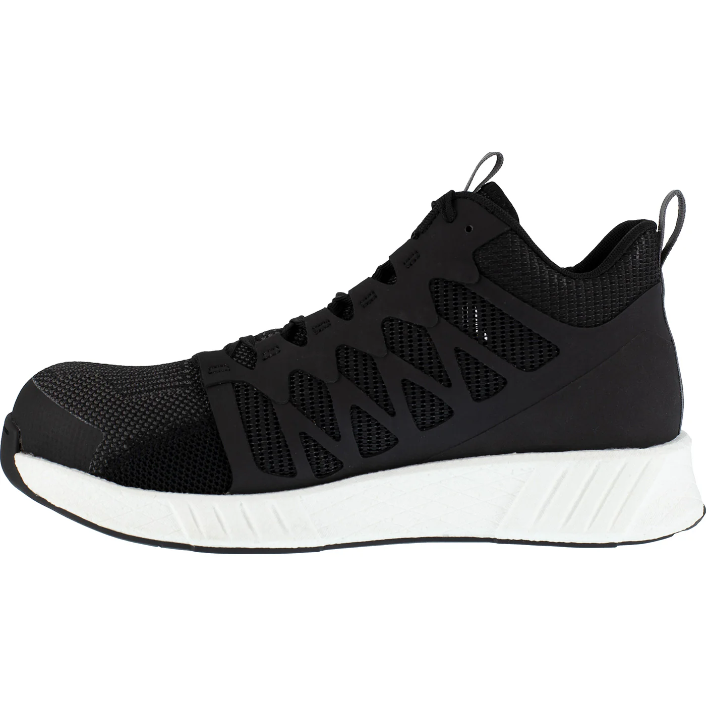 Reebok Fusion Flexweave Work Men's Composite Toe Electrical Hazard Mid-Cut Athletic Shoe - Image 4