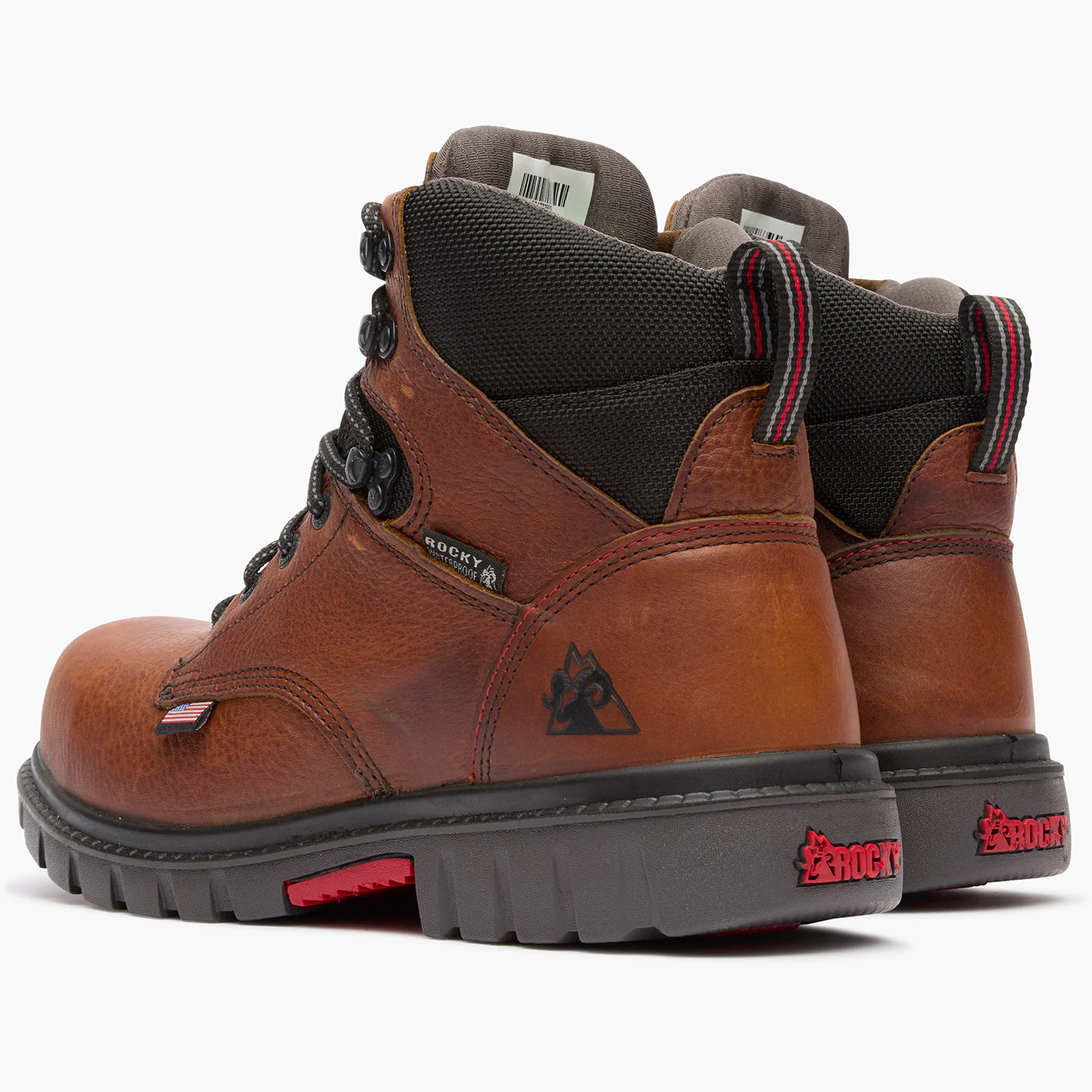 Rocky Worksmart 6" Waterproof Composite Toe Work Boot - Image 4