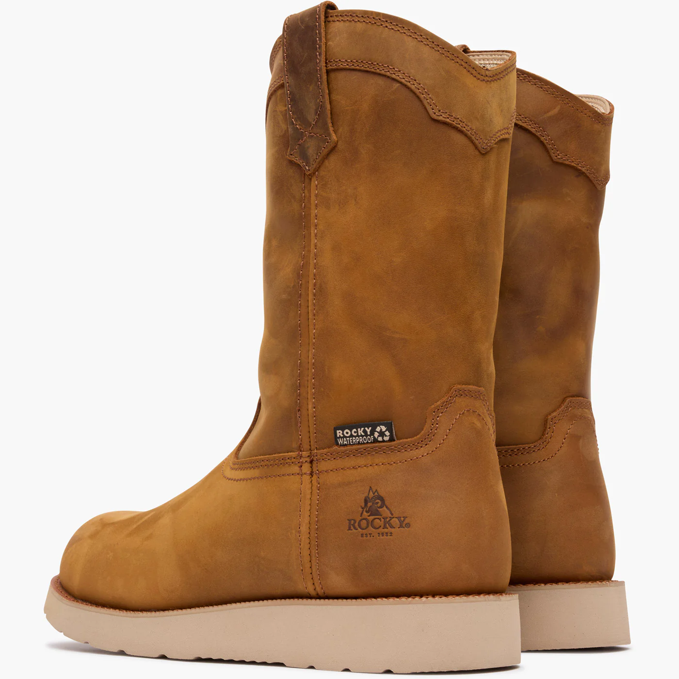 Rocky MonoCrepe Wedge 11" Composite Toe Work Boot - Image 4