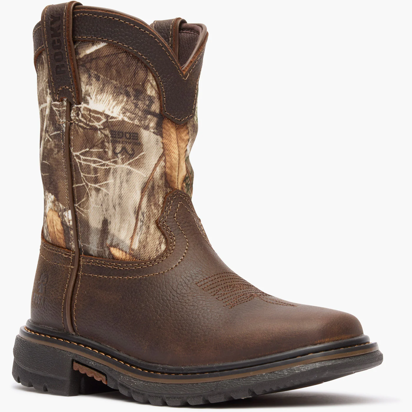 Rocky Kids' Ride FLX Waterproof Western Boot - Image 2