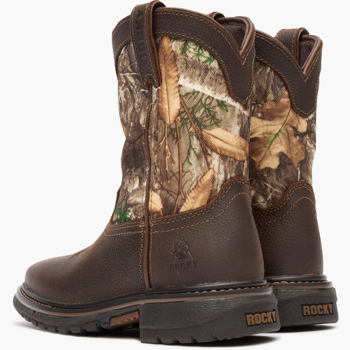 Rocky Kids' Ride FLX Waterproof Western Boot - Image 4