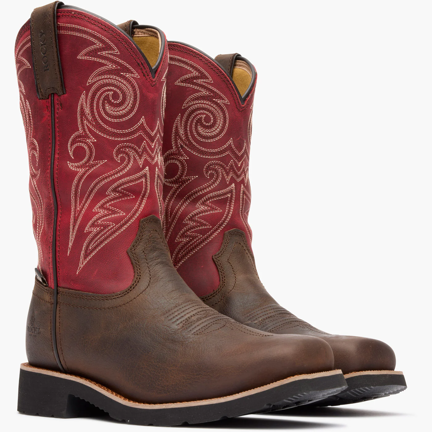 Rocky Women’s MonoCrepe 11” Steel Toe Western Boot - Image 5