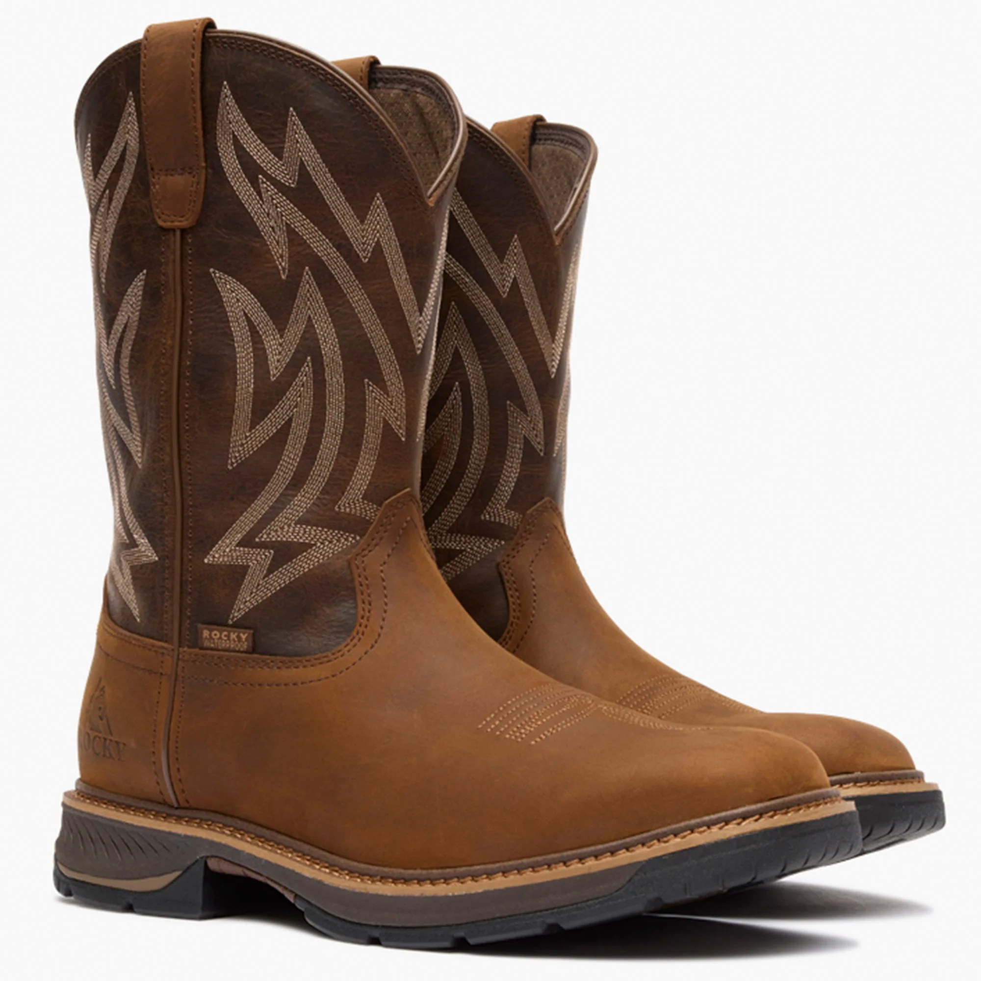 Rocky Ride LTE Waterproof Western Boot - Image 3