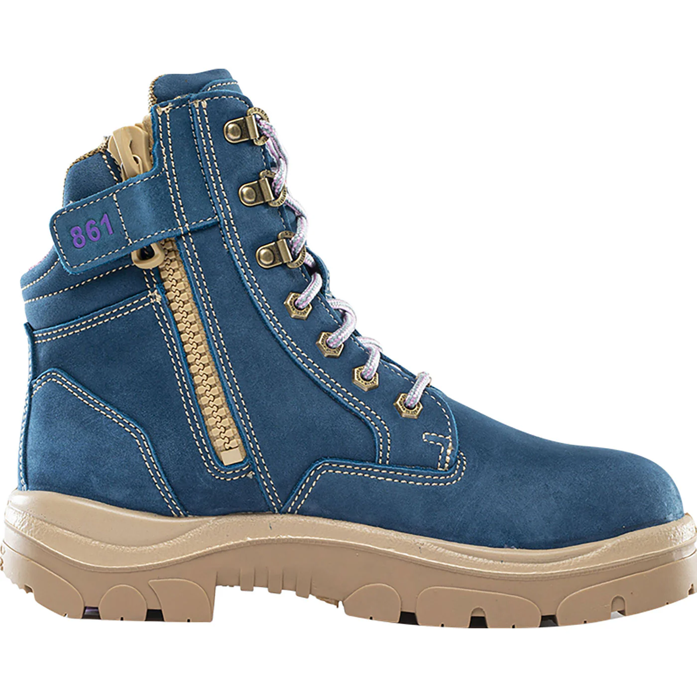 Steel Blue Southern Cross Zip Women's Steel Toe Electrical Hazard Zipper Work Boot - Image 3