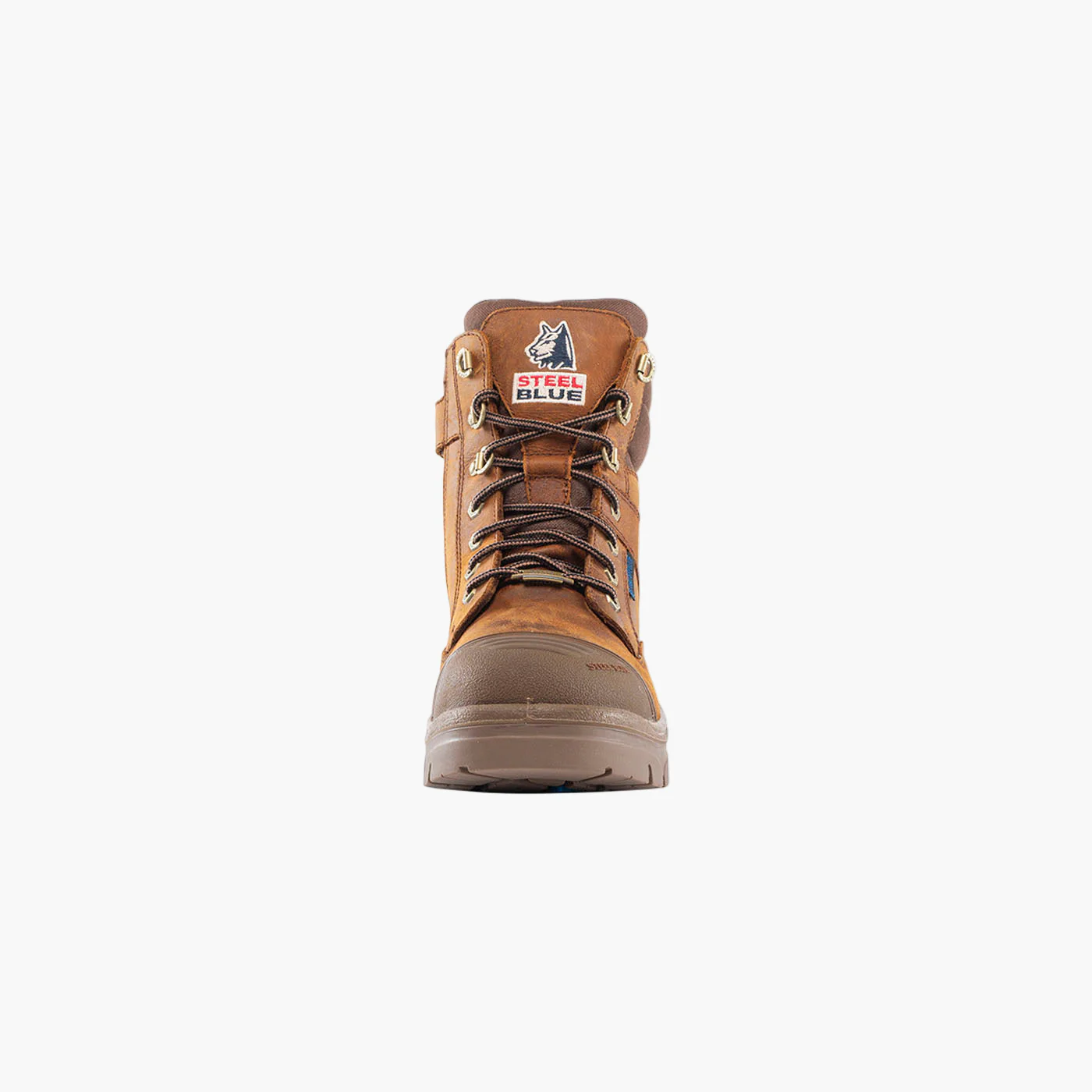 Steel Blue Southern Cross Scuff Zip Men's 6 inch Steel Toe Electrical Hazard Waterproof Work Boot - Image 5