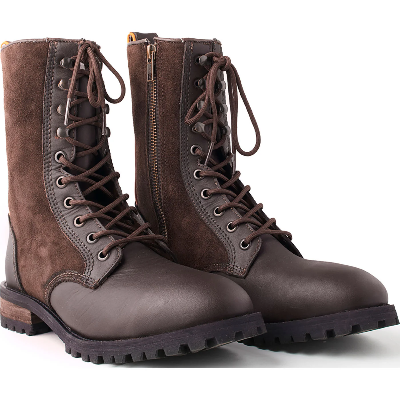 Juno Jones Serpentine Women's 8-inch Steel Toe Puncture-Resisting Zipper Work Boot - Image 4