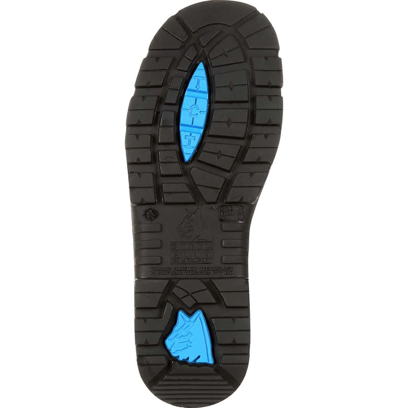 Steel Blue Argyle Steel Toe Work Boot - Image 2