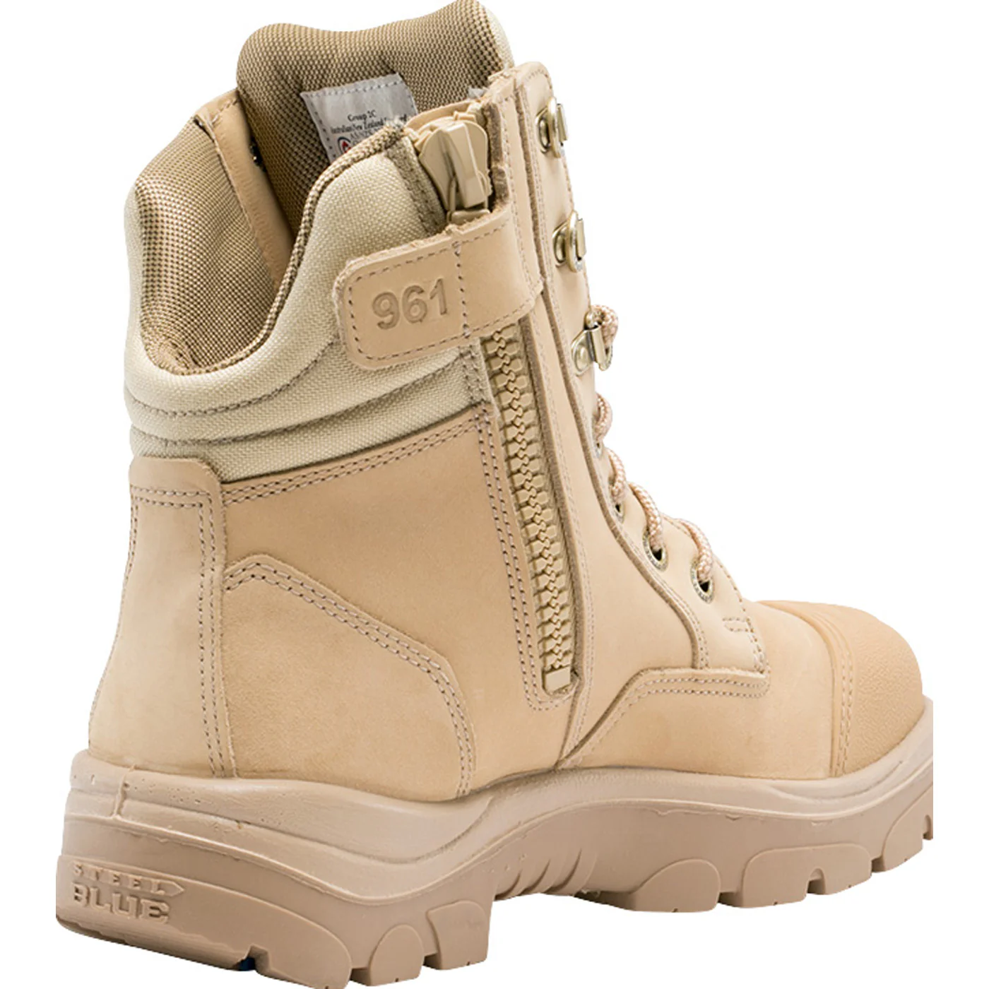 Steel Blue Southern Cross Zip Men's 6 inch Steel Toe Electrical Hazard Work Boot - Image 6