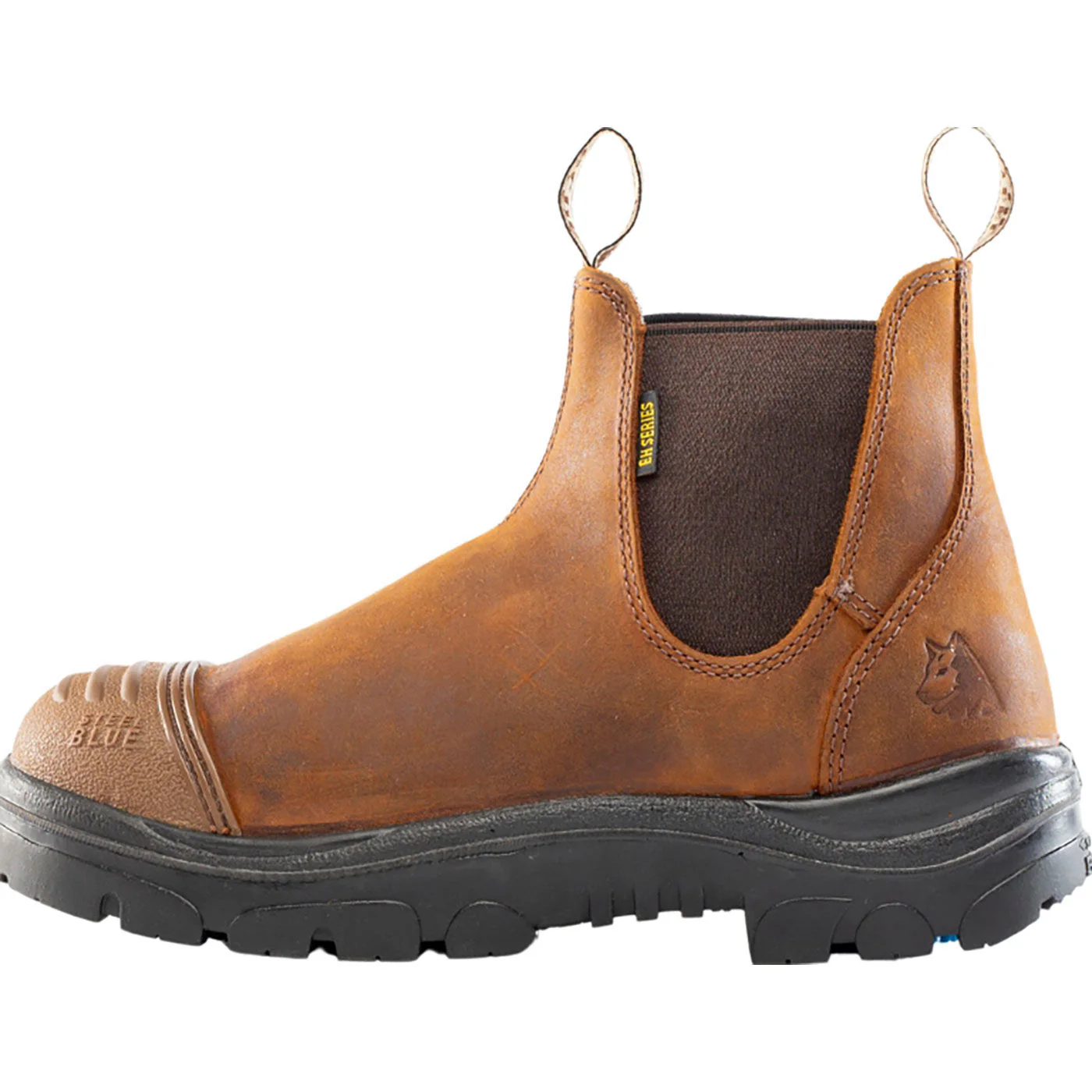 Steel Blue Hobart Scuff Men's Steel Toe Romeo Work Boot - Image 4