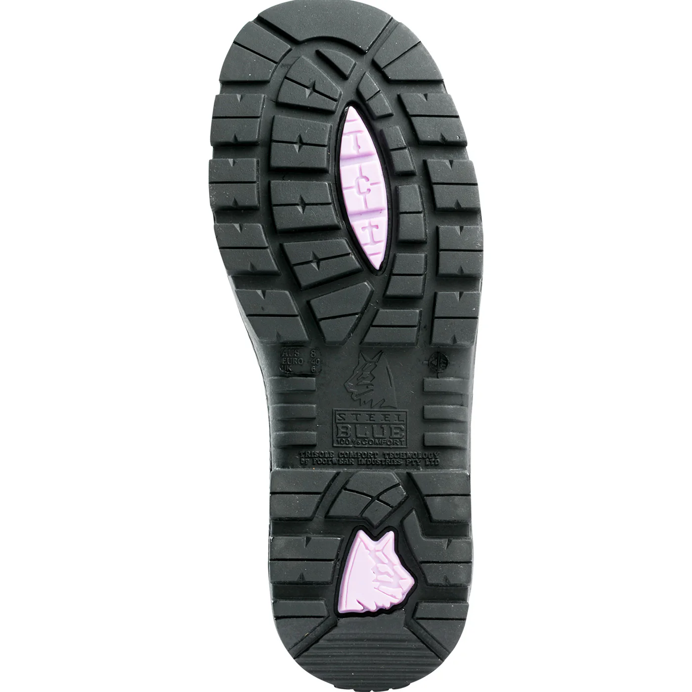 Steel Blue Southern Cross Zip Women's Steel Toe Internal Metatarsal Puncture-Resisting Work Boot - Image 2