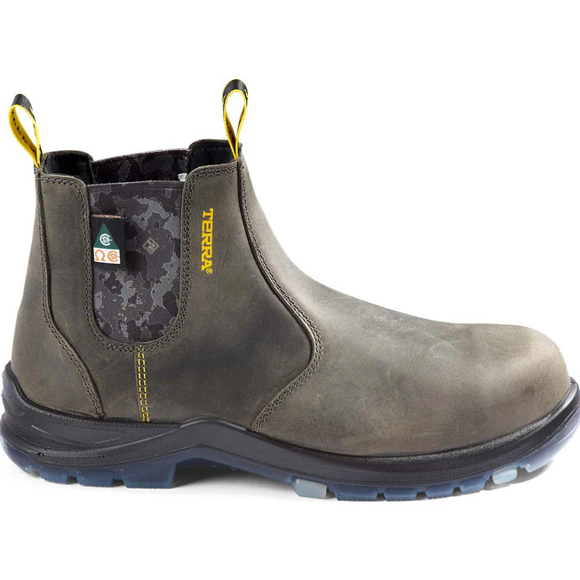 Terra Murphy Men's CSA Composite Toe Electrical Hazard Puncture-Resisting Waterproof Chelsea Work Boot - Image 3
