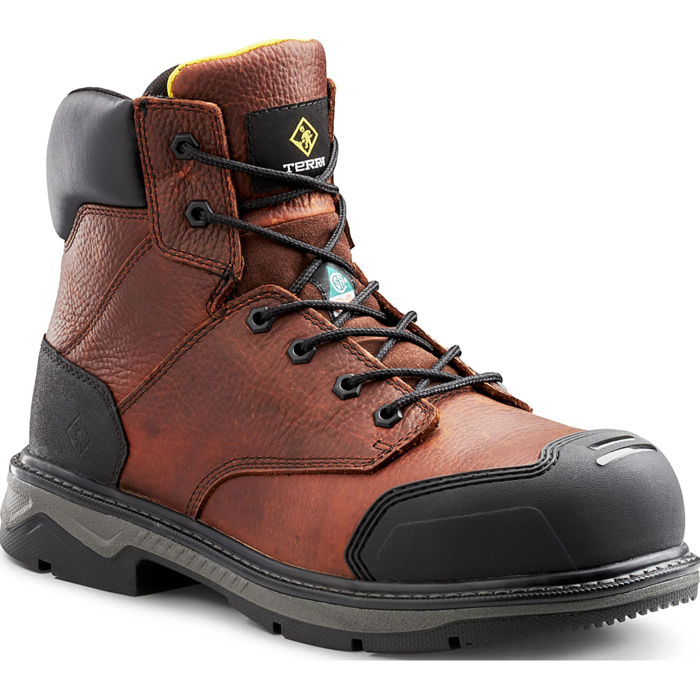 Terra Patton Men's CSA Aluminum Toe Electrical Hazard Puncture-Resisting Work Boot