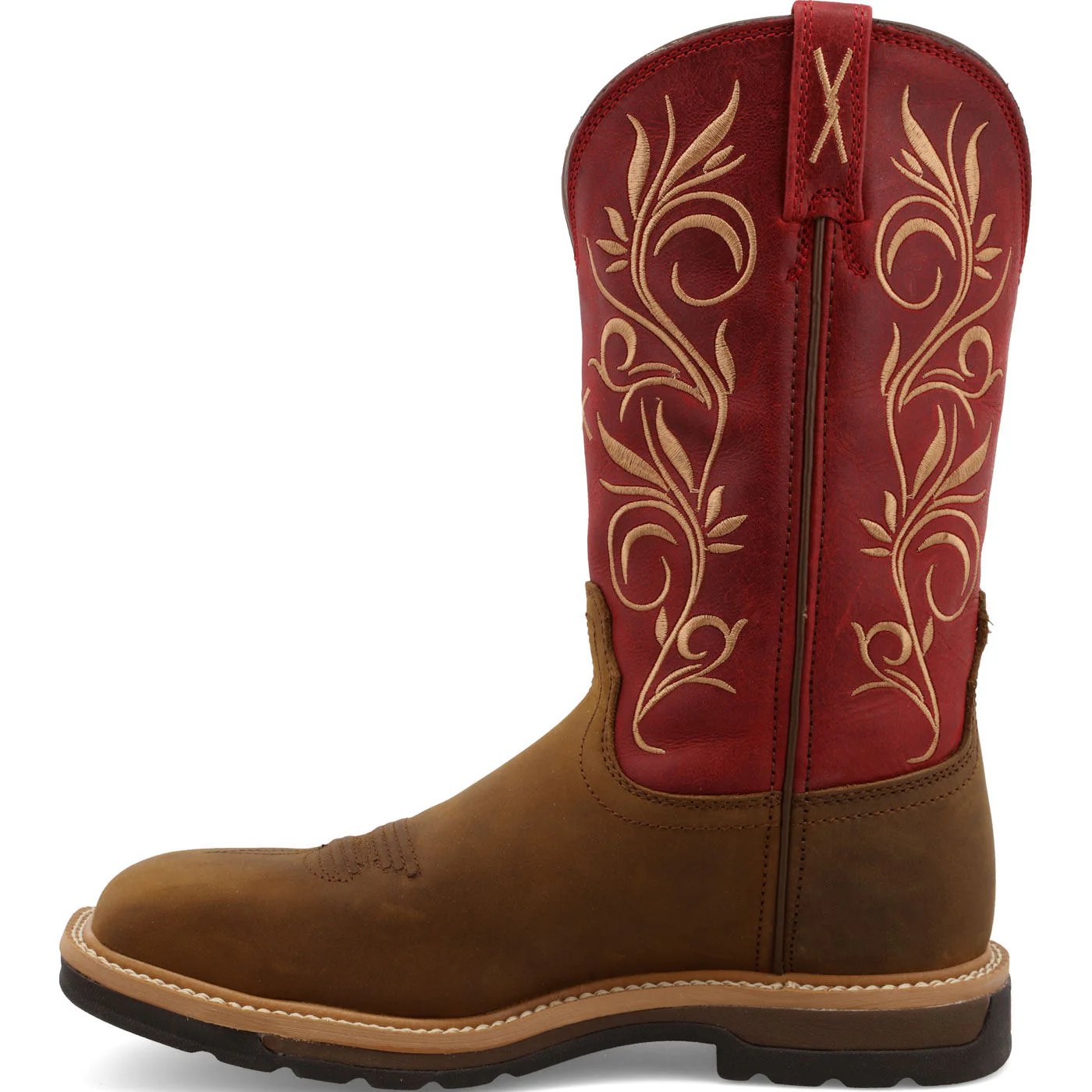 Twisted X Women's 11-Inch Steel Toe Electrical Hazard Western Work Boot - Image 6