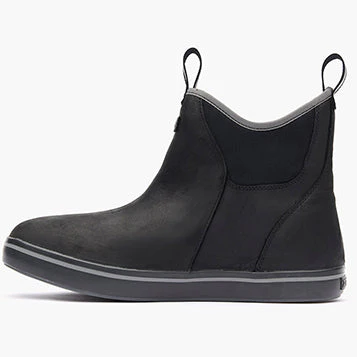 Men's Leather Ankle Deck Boot - Image 4