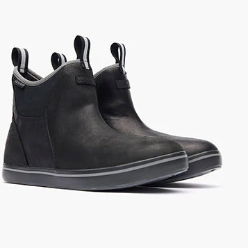 Men's Leather Ankle Deck Boot - Image 7