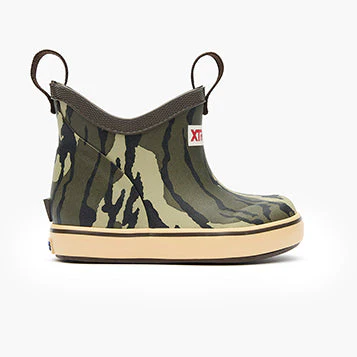 Kids' Mossy Oak® Bottomland Ankle Deck Boot - Image 2