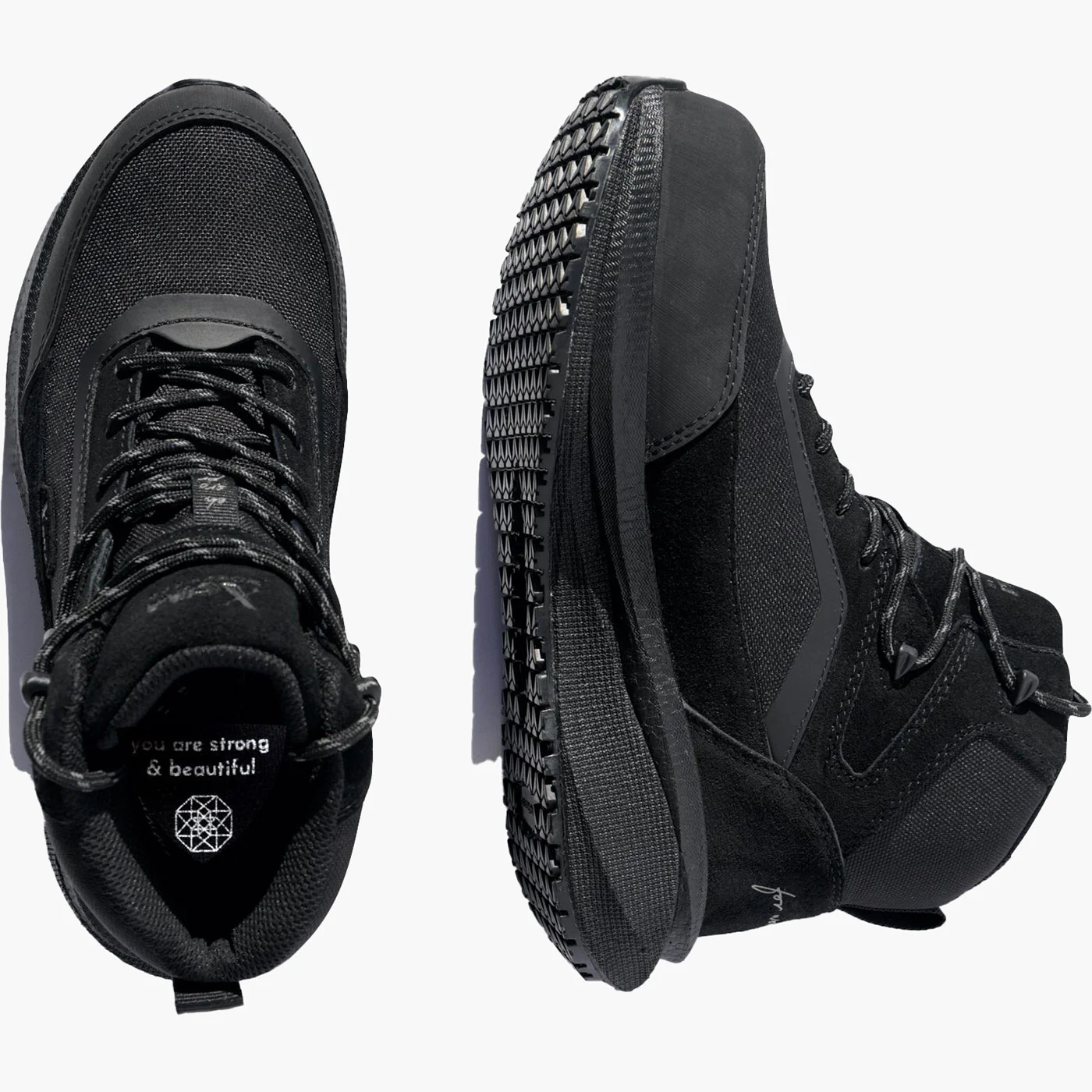 Xena Luna Women's Composite Toe Electrical Hazard Puncture-Resisting Waterproof Hi-Top Athletic Work Shoe - Image 5
