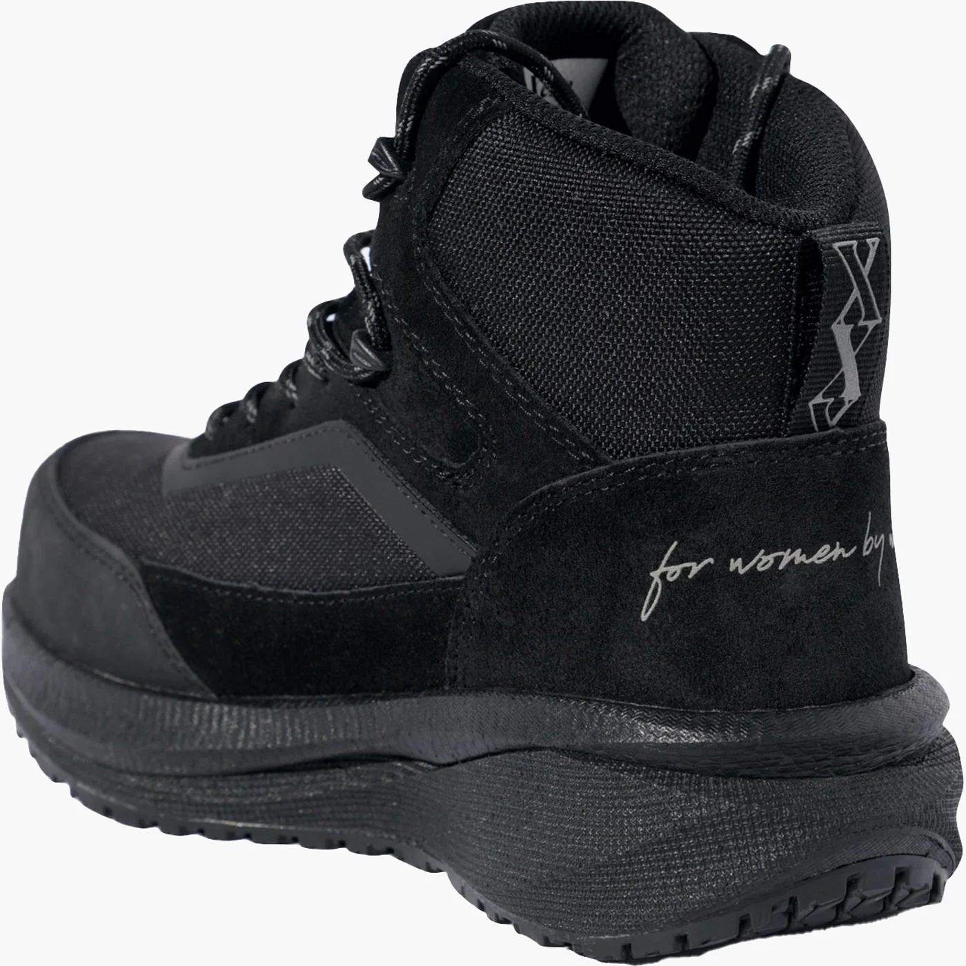 Xena Luna Women's Composite Toe Electrical Hazard Puncture-Resisting Waterproof Hi-Top Athletic Work Shoe - Image 6