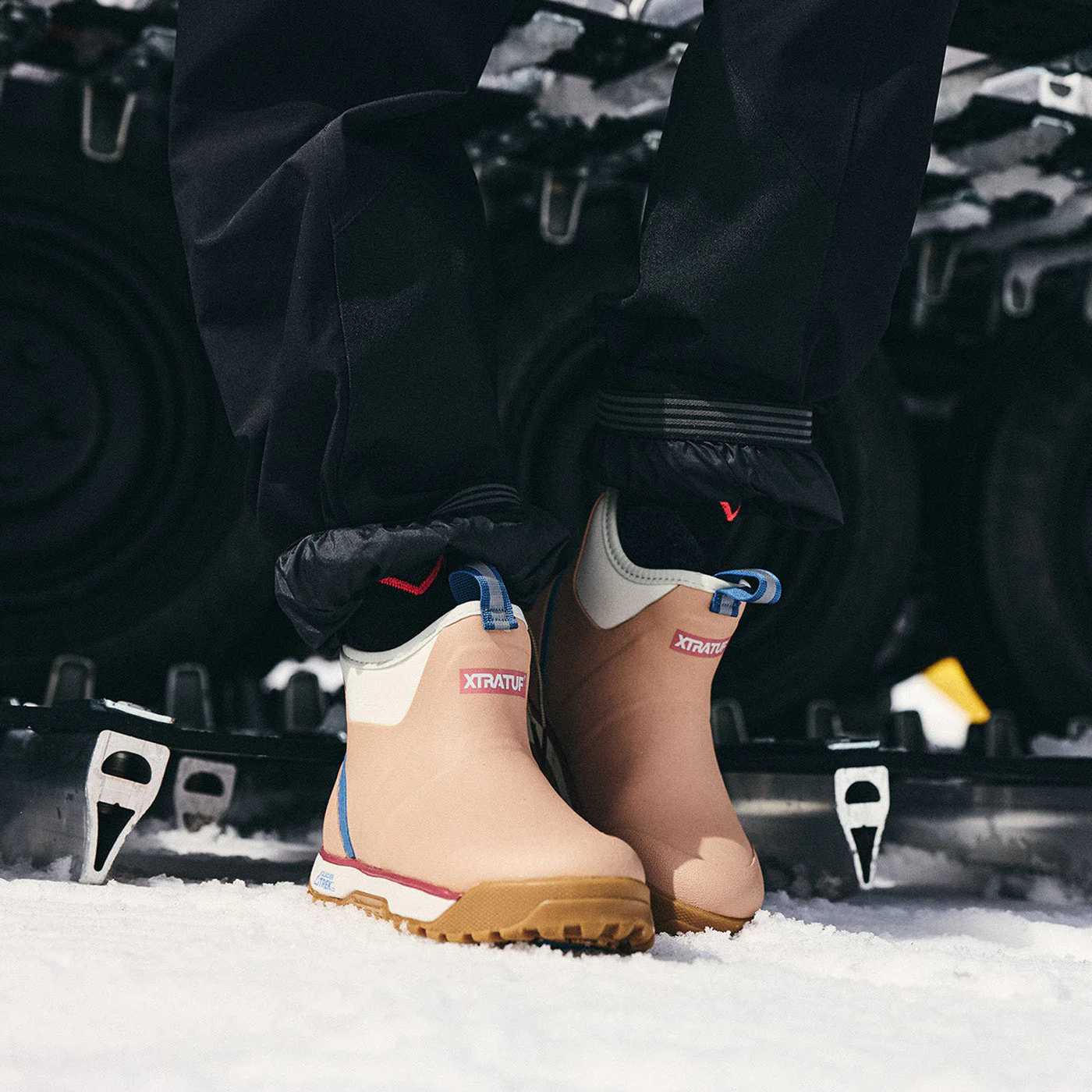 Women's Ice Fleece Lined Ankle Deck Boot - Image 2