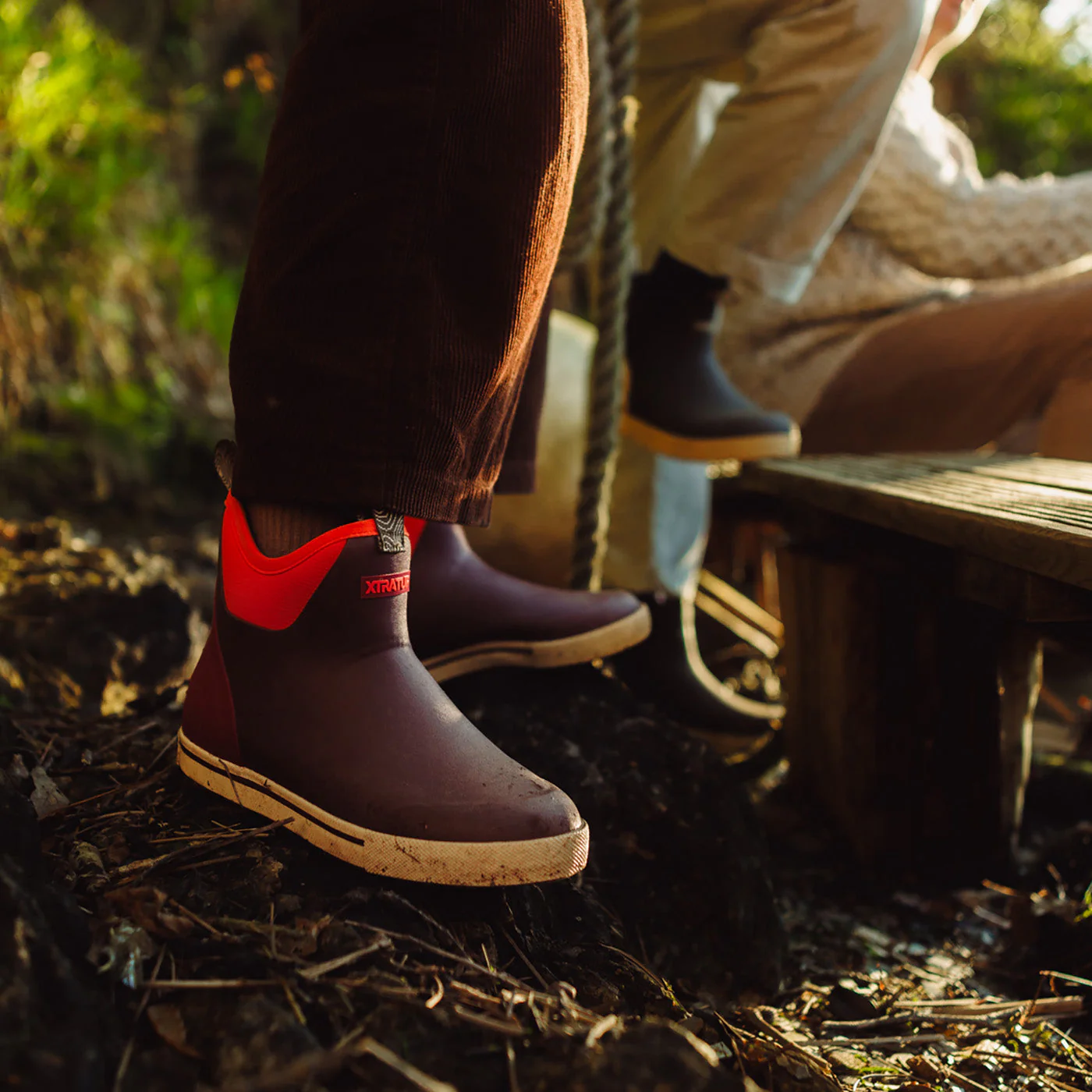Women's Camp Fleece Lined Ankle Deck Boot - Image 2